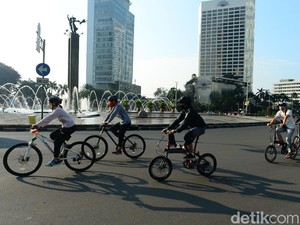 Ramai Bersepeda, Masyarakat Diimbau Tetap Gunakan Lajur yang Disediakan