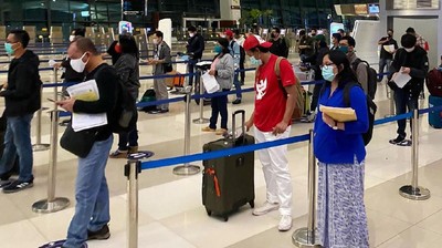 Penampakan New Normal di Bandara