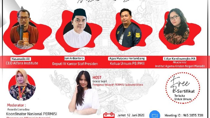 Permisi gelar dialog virtual bahas isu rasisme