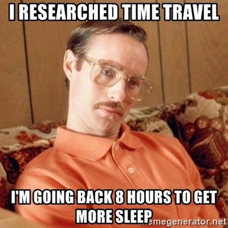 Topik penjelajahan waktu masih saja menarik banyak minat orang. Karena itu, muncul deretan meme yang mengangkat isu time traveling.