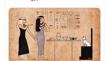 Karena pada masanya Mesir Kuno, masyarakat beranggapan bahwa kucing adalah Dewa. Foto: via ahseeit.com