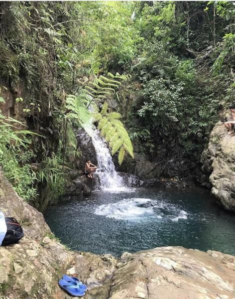 Air terjun di Bogor.