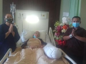 Presiden Jokowi Beri Bantuan ke Istri Pengawal Bung Karno yang Sakit