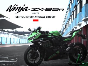Digeber di Sirkuit Sentul, Ini Top Speed Kawasaki Ninja ZX-25R