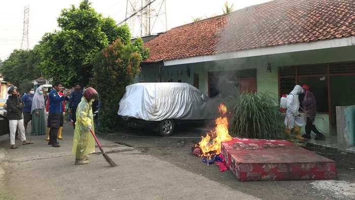 Penemuan mayat wanita di Depok.