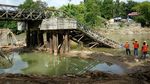Potret Jembatan di Gorontalo yang Ambruk Diterjang Banjir