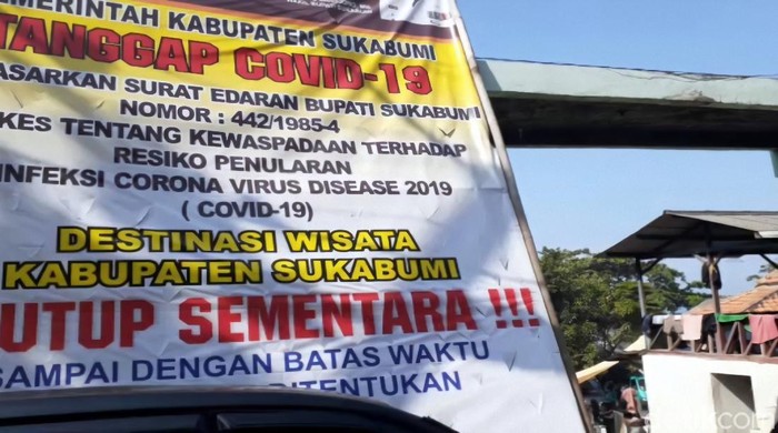 Warga Sukabumi abaikan imbauan pantai ditutup sementara waktu