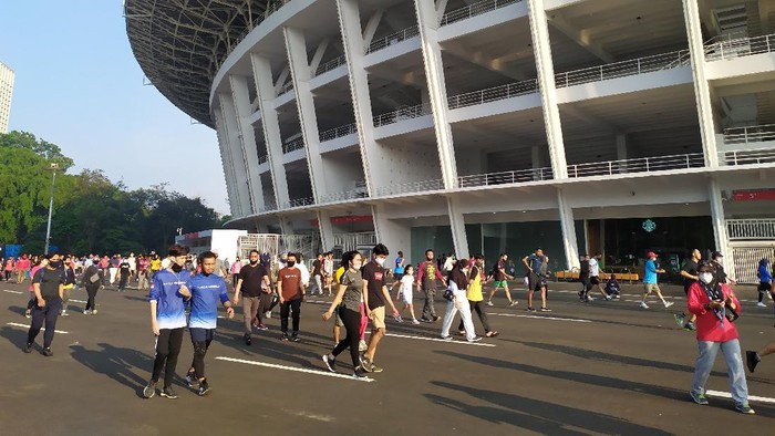 Weekend kedua masa transisi PSBB di GBK