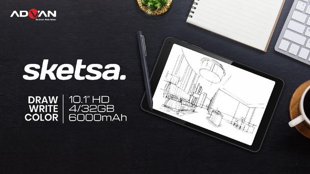 Advan Tab Sketsa