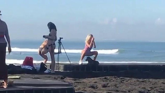 Ulah turis nakal di Canggu.