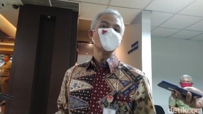 Gubernur Jawa Tengah Ganjar Pranowo, Senin (15/6/2020).