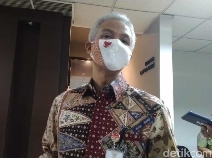 Gubernur Jawa Tengah Ganjar Pranowo, Senin (15/6/2020).