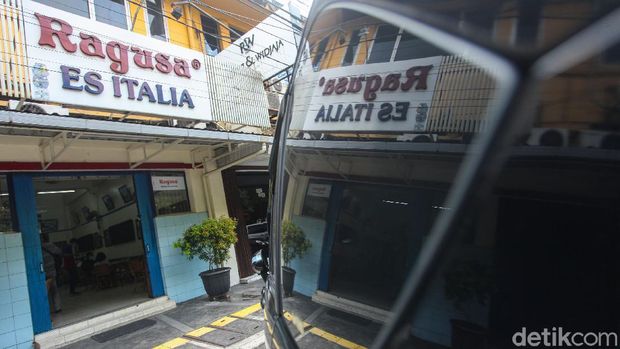 ice cream Ragusa di Jakarta Pusat