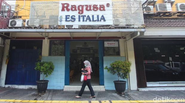 ice cream Ragusa di Jakarta Pusat