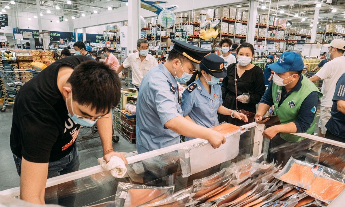 Ikan Salmon di Beijing