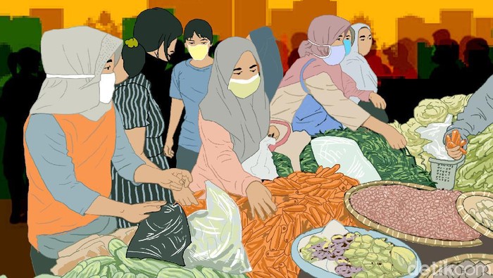 Ilustrasi Virus Corona, Covid 19 Poster