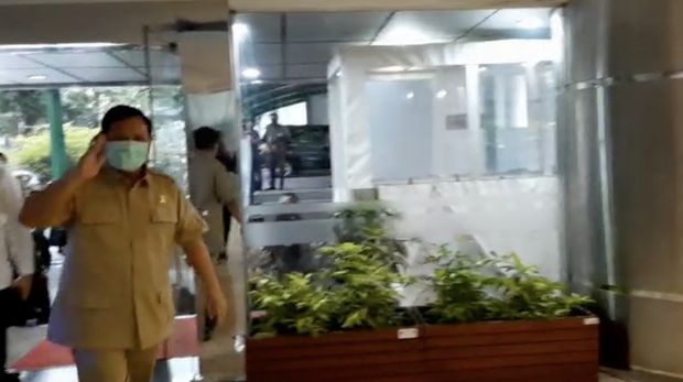 Menteri Pertahanan (Menhan) Prabowo Subianto