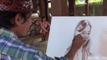 Sambut New Normal New Spirit, Pelukis Banyuwangi Gelar Melukis On the Spot