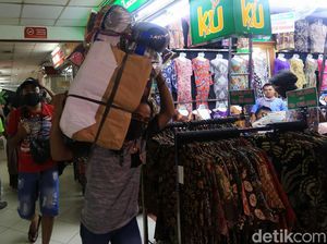 Beroperasi Kembali, Begini Suasana Pasar Blok A Tanah Abang