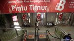 Potret Pasar Tanah Abang Terapkan Ganjil-Genap