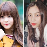 Umji GFriendPenampilan Umji dulu memiliki kesan imut karena pipinya yang chubby. Tapi seiring dengan berjalannya waktu, idol tersebut tampak lebih tirus. Bukan operasi plastik, banyak penggemar menganggap jika transformasi cantiknya adalah berkat diet.Foto: Internet/Instagram