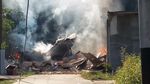 Potret saat Pesawat Tempur Hawk 200 Jatuh dan Terbakar