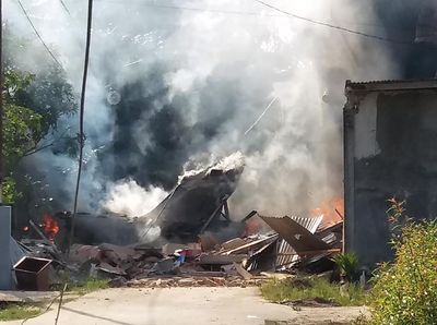 Potret saat Pesawat Tempur Hawk 200 Jatuh dan Terbakar