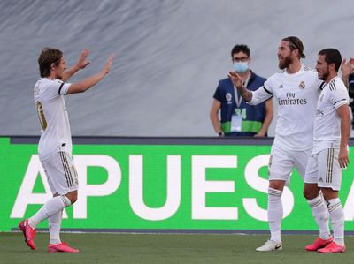 Aksi Madrid di Markas Sementara dalam Laga Perdana Usai Jeda