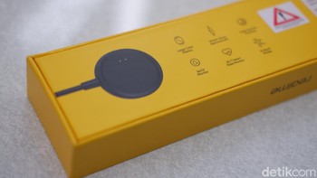 Sejumlah keunggulan yang ditawarkan Realme Watch. Foto: Adi Fida Rahman/detikINET