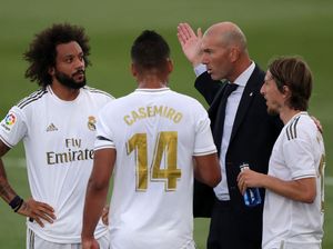 Zidane Akui Madrid Kendur di Babak Kedua