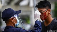 Setelah dibuka kembali untuk umum, sejumlah protokol kesehatan diterapkan guna mencegah penyebaran COVID-19, mulai dari pemeriksaan suhu tubuh sebelum masuk kawasan M Bloc Space hingga mengenakan masker.