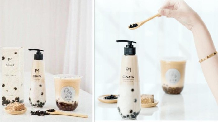 bubble tea Produk Kecantikan dengan Kreasi Bubble Tea