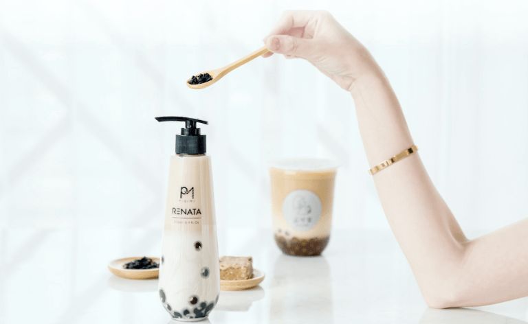 Produk Kecantikan dengan Kreasi Bubble Tea