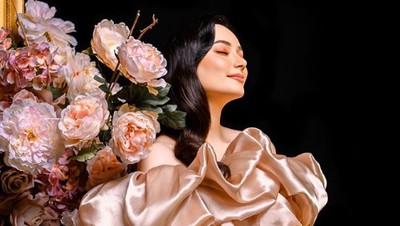 Cantiknya Asmirandah Pose dengan Baby Bump, Hamil Setelah 7 Tahun Menikah