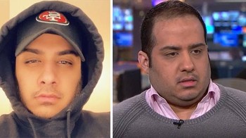 Foto profil di medsos vs saat wawancara di televisi. Foto: Bored Panda