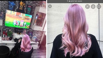 Tak ada yang menyangka gambar di kiri diedit dengan menempelkan foto rambut. Foto: Bored Panda