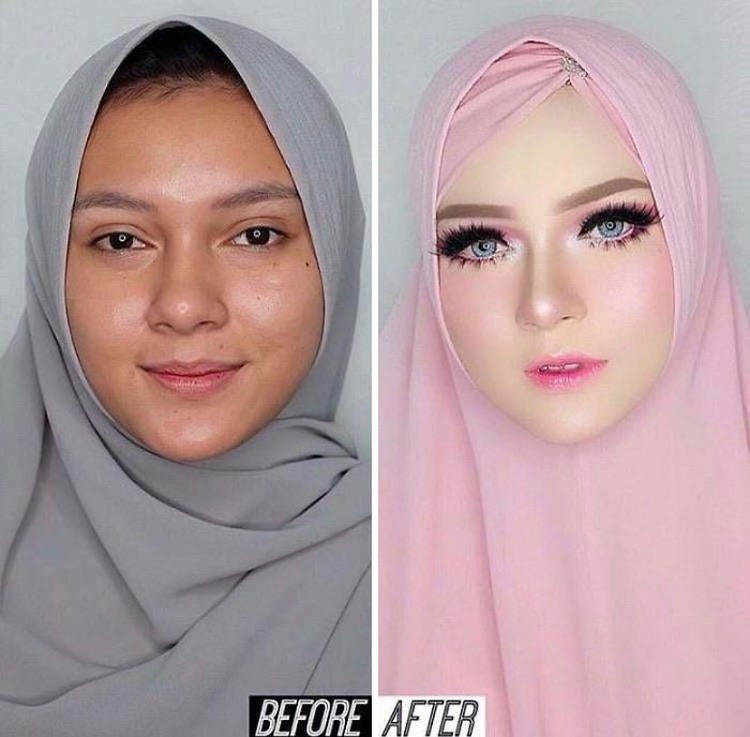 Foto Kepalsuan di medsos