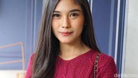 Garneta Haruni saat ditemui di kawasan studio Trans TV, Kapten Tendean, Jakarta Selatan pada Senin (15/6). Pool/Noel/detikFoto.