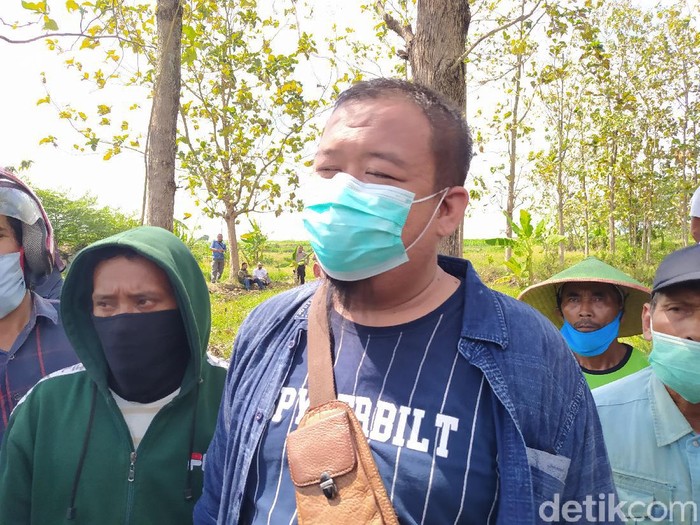 Juru bicara keluarga pasien Corona klaster Temboro yang dirawat di Klinik Bhakti Padma, Blora, Umar Abdul Aziz, Selasa (16/6/2020).