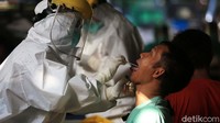 Tes swab ini untuk mencari orang tanpa gejala yang terinfeksi virus COVID-19.