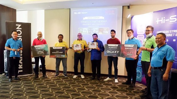Launching Transvision Internet Hi-Speed dan paket minipack GALAXY (Dok. Transvision)