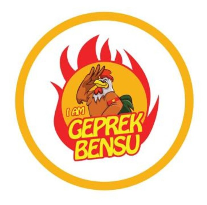 Logo Geprek Bensu dan I Am Geprek Bensu