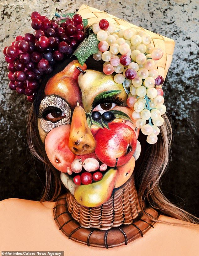 Make Up Artist Buat Ilusi Makanan