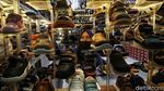 Melihat Ganjil-Genap di Pasar Koja Baru