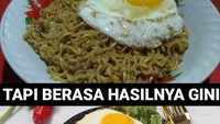 Hampir semua orang pernah mencoba masak tapi hasilnya pasti berbeda-beda, ada yang masakannya enak, namun tak sedikit yang gagal total. Tapi kalau masak mie instan, sudah pasti berhasil ya? Foto: istimewa