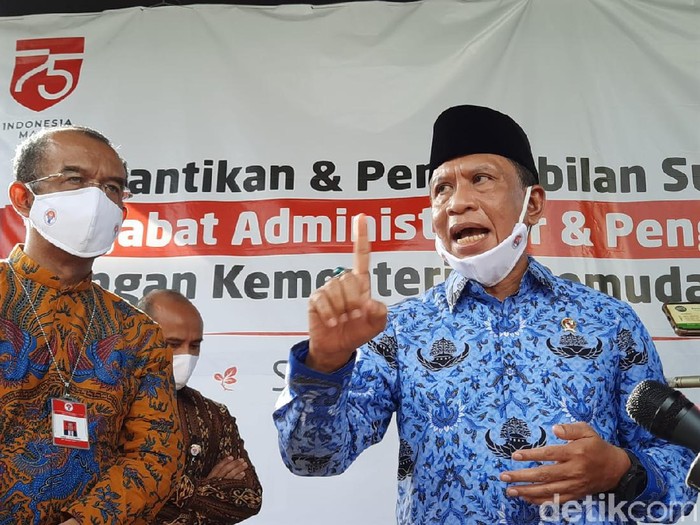 Menpora Zainudin Amali