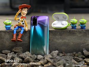Cantiknya OPPO A92 Aurora Purple Didukung Kapasitas Baterai Besar