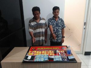 2 Bandar di NTB Dibekuk Saat Pesta Narkoba, 20 Paket Sabu Disita