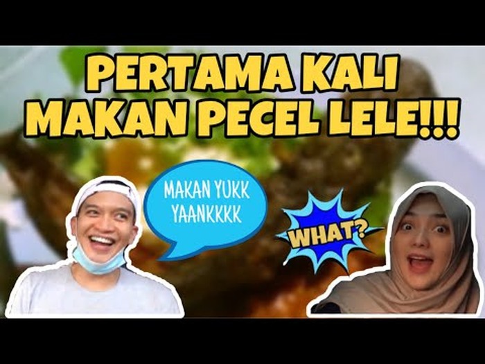 Reaksi Citra Kirana coba pecel lele pertama kali