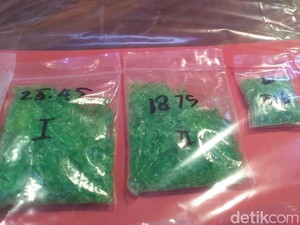 Sabu Hijau Senilai Rp 120 Juta Disita dari Pengedar dan Bandar di Mojokerto